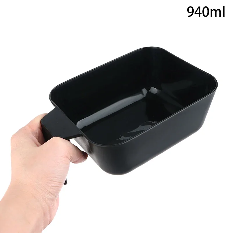 Salon Hair Color Mixing Bowl Hair Dying Applicator Plastic Straw High-capacity Hairdressing Cup Styling Accessories Tools