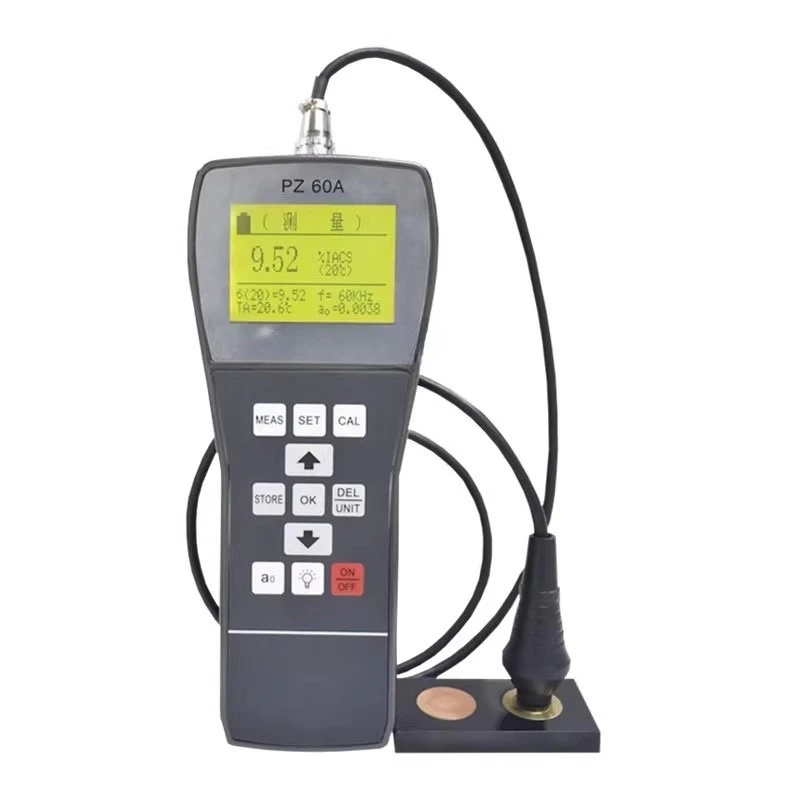 Eddy Current Conductivity Tester PZ-60A Copper Aluminum Non-Ferromagnetic Metal Portable