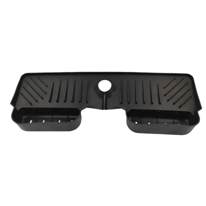 AT02-Kitchen Faucet Absorbent Mat Sink Splash Guard Silicone Drainage Drying Pad Countertop Protection Tray