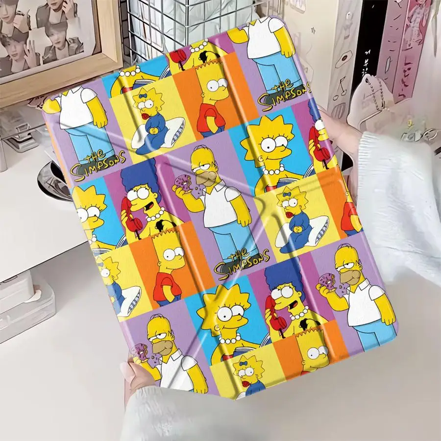 

Tablet Case For iPad Pro 2025 Mini 6 7 Pro 11th 10th 9th 8th 7th 12.9inch Air 4 5 M3 M2 1 2 M4 11inch Holder Cover The Simpsons
