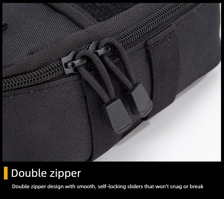 Tactical MOLLE First Aid Pouch 600D Nylon Water Resistant EDC Medical Bag Organizer for Outdoor Hunting Hiking Camping