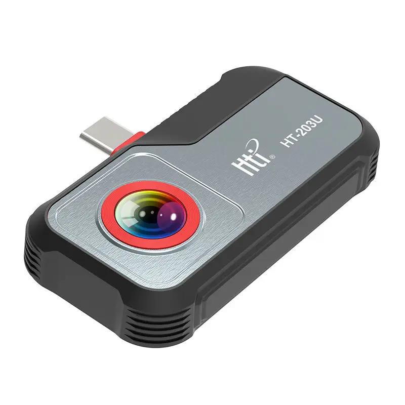 HT-203U Android Thermal Imaging Camera USB-C Mobile Infrared Resolution 256x192 for Electrical Repair