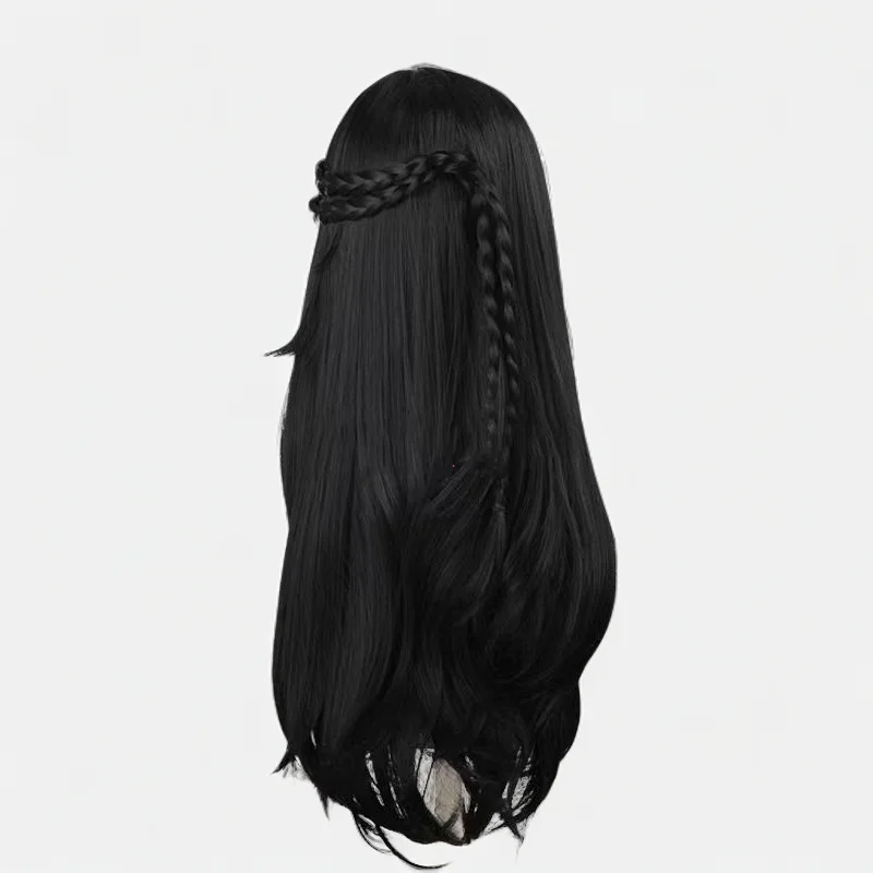 الهوية الخامس العتيقة شعر مستعار تأثيري 11 لحمات محاكاة فروة الرأس القوطية الله روز صافي شعر مستعار زي