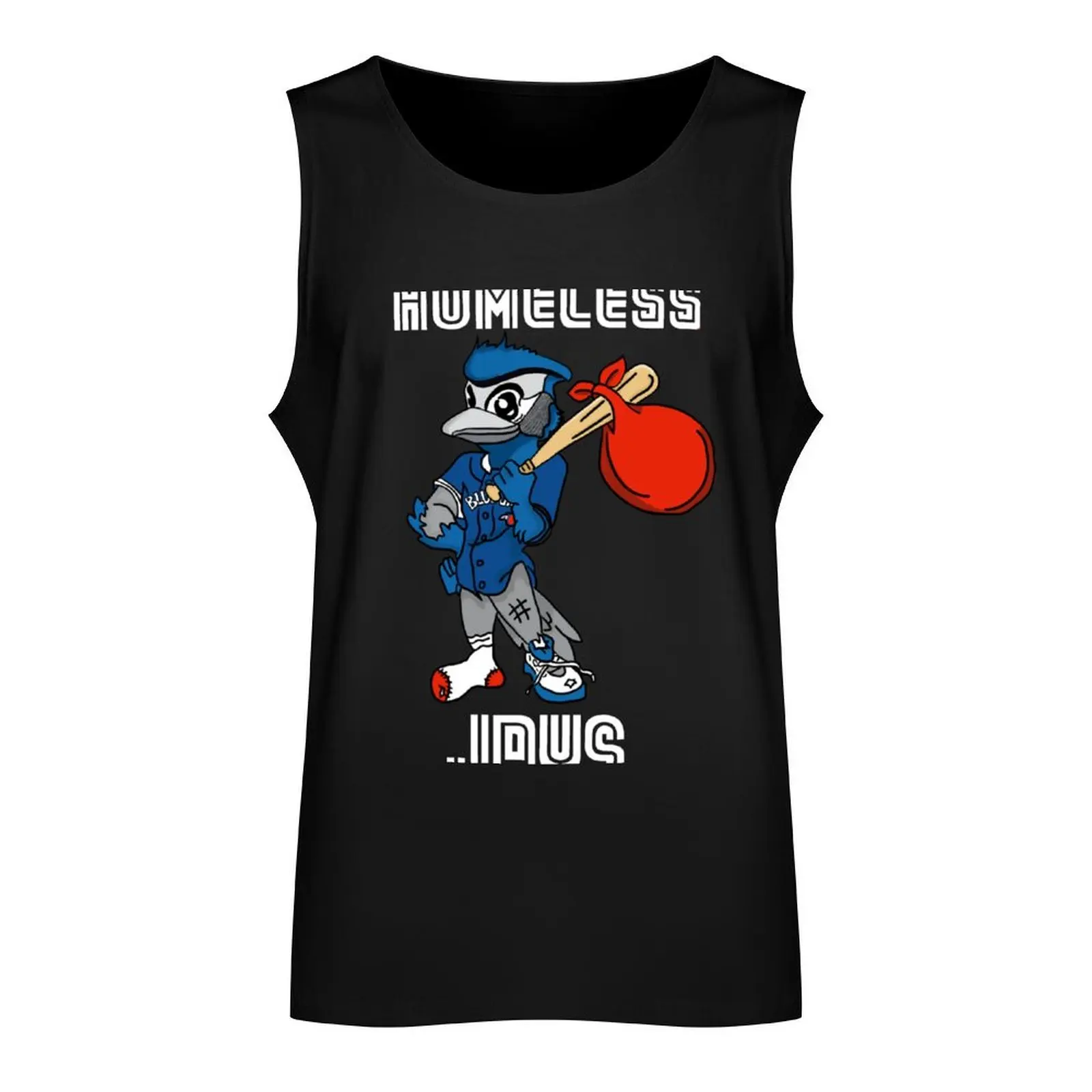 Homeless Jay Tank Top Men's fitness t-shirt Men's gym t-shirt T-shirt sports