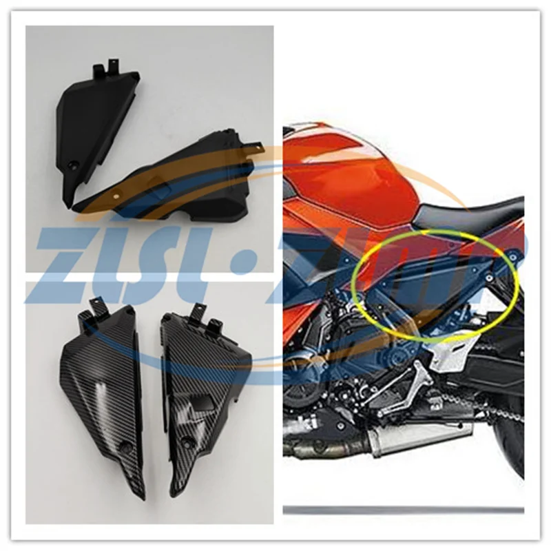 Motorfiets Onderdelen Side Cover Kuip Voor Kawasaki Z650 Ninja 650 2017 2018 2019 2020 2021 2022 Frame Driehoekige Beschermhoes