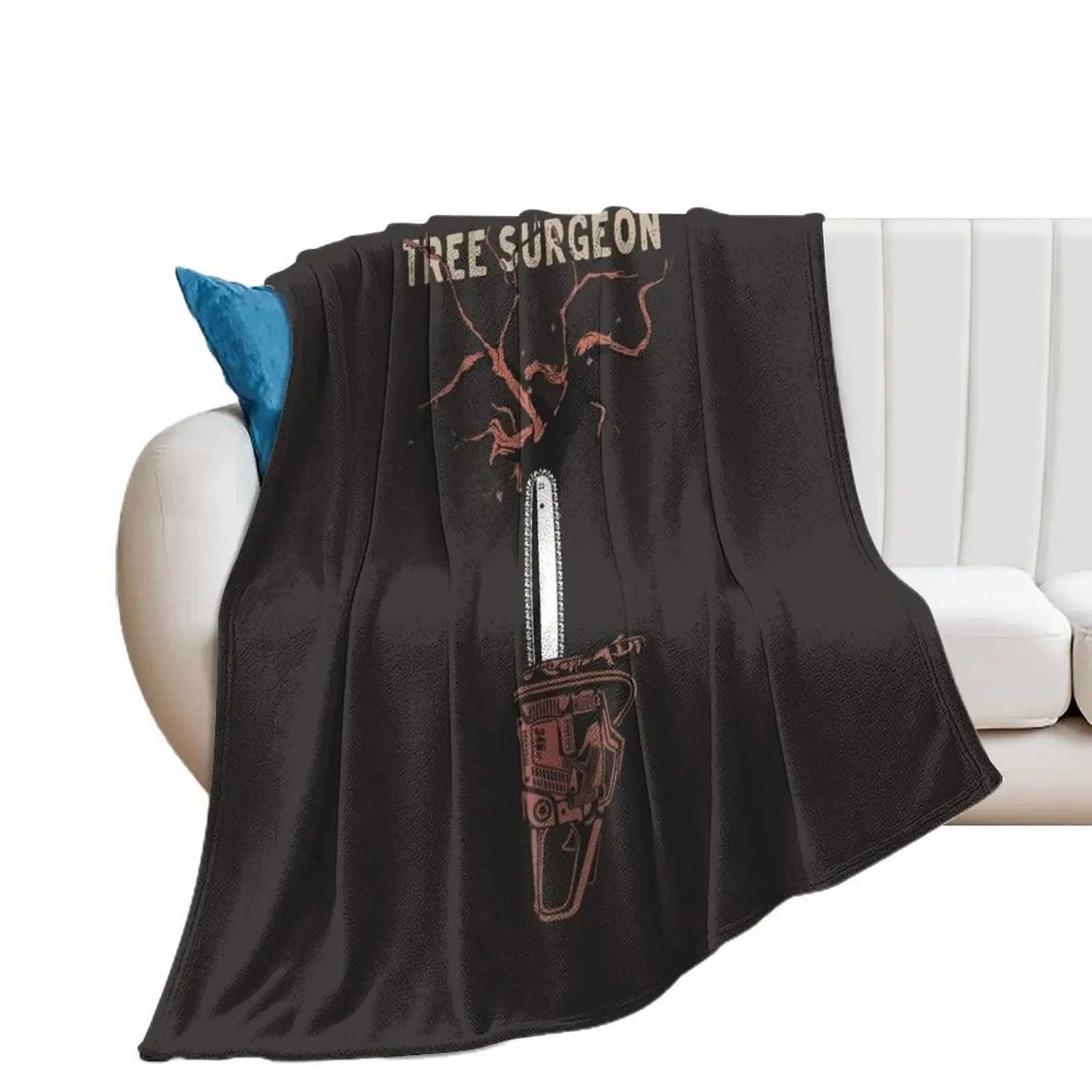 

Tree Climber Art Gift For Arborists Throw Blanket Thins Softest Blankets