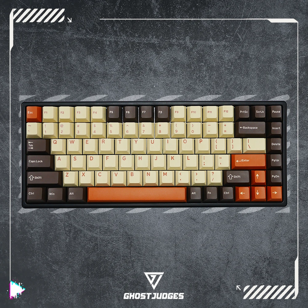 

Ghost Judges GJ Jockey Cherry PBT Doubleshot keycap for mx keyboard 60 65 87 104 xd64 xd68 bm60 bm65 bm68 cstc75 vn96 caballero