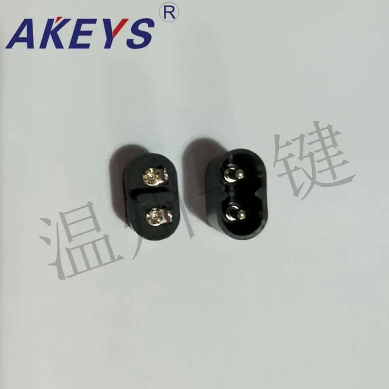 10 PCS AC-010A patch AC power socket High quality master seat without ear 8-character eight-character socket 10A250V