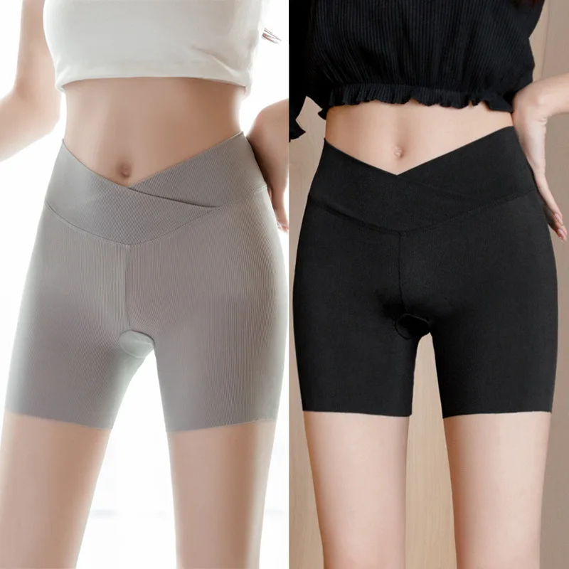 Seamless Safety Shorts Pants Women Intimates Legging Female Girl Solid Color Summer Safe Underwear Panties