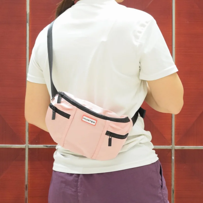 

ex Lightweight Nylon Waist Bag Chest Bag Outdoor Casual Crossbody Bag Waterproof for Men And Women