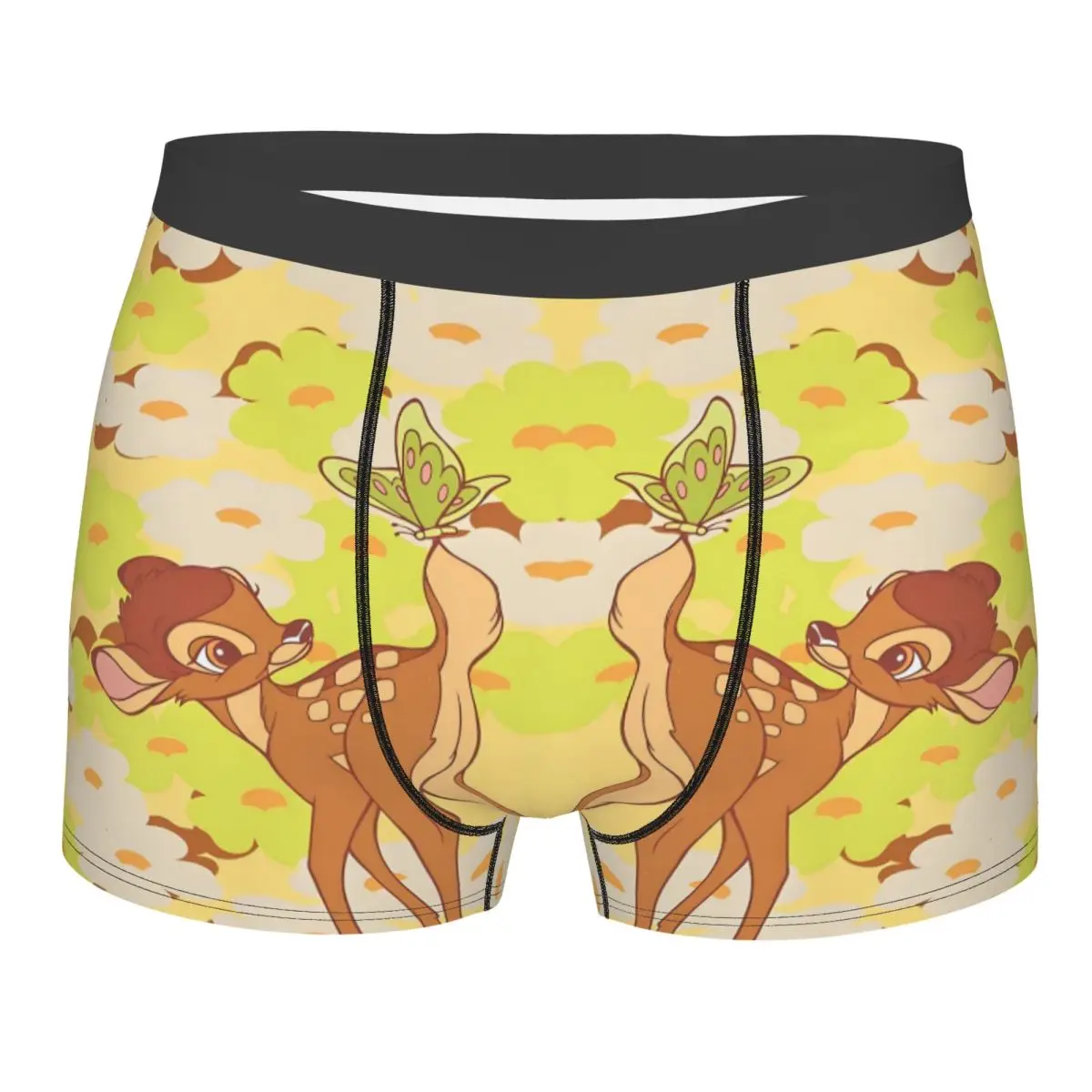 

Custom Bambi Boxers Shorts Mens Classical Printing Animal Briefs Underwear Fashion Underpants