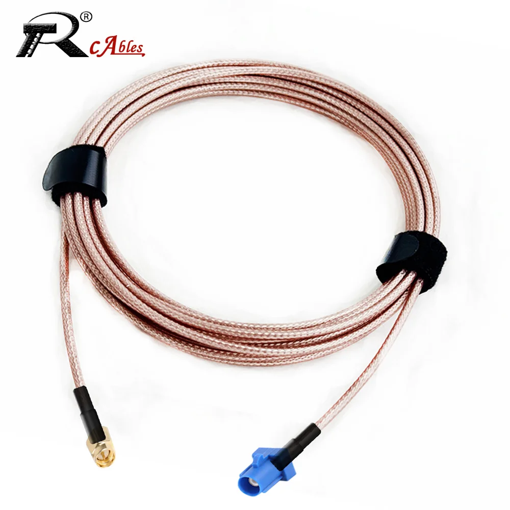 15CM 20CM Fakra C Male Plug to SMA Male GPS Antenna Fakra Extension RF Coaxial RG316 Cable Pigtail Jumper for VW Seat Benz Ford