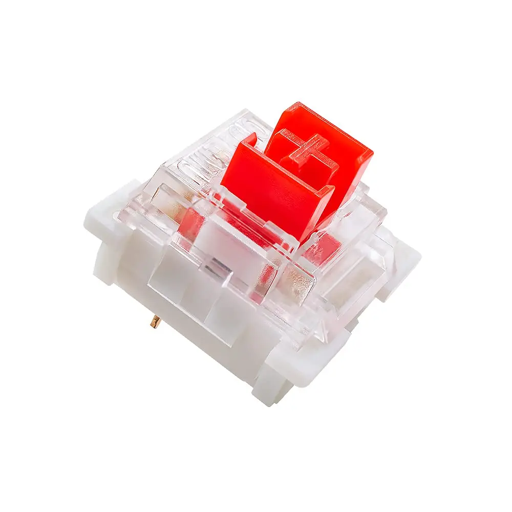 

Low Profile Red Switches 50g Force 1.6mm Travel 20 Pack for Mechanical Keyboards