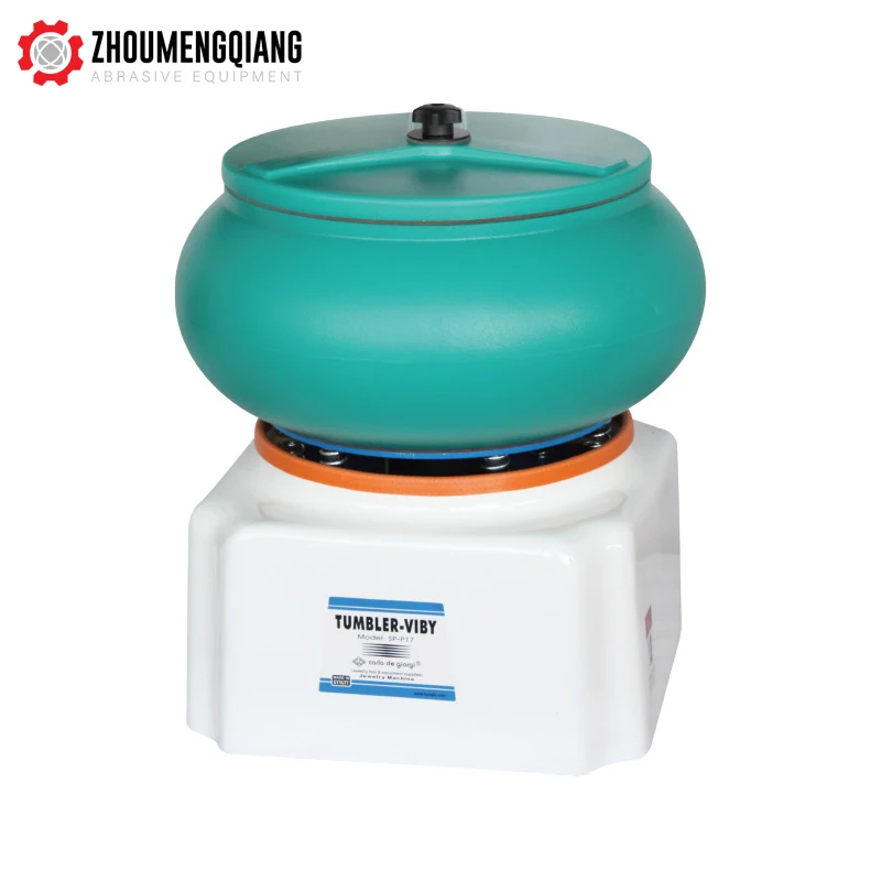 

Jewelry Polish Tumbler Zinc Alloy Jewelry Vibratory Tumbler With PC PVC Resin Stone Grinding Polishing Abrasive