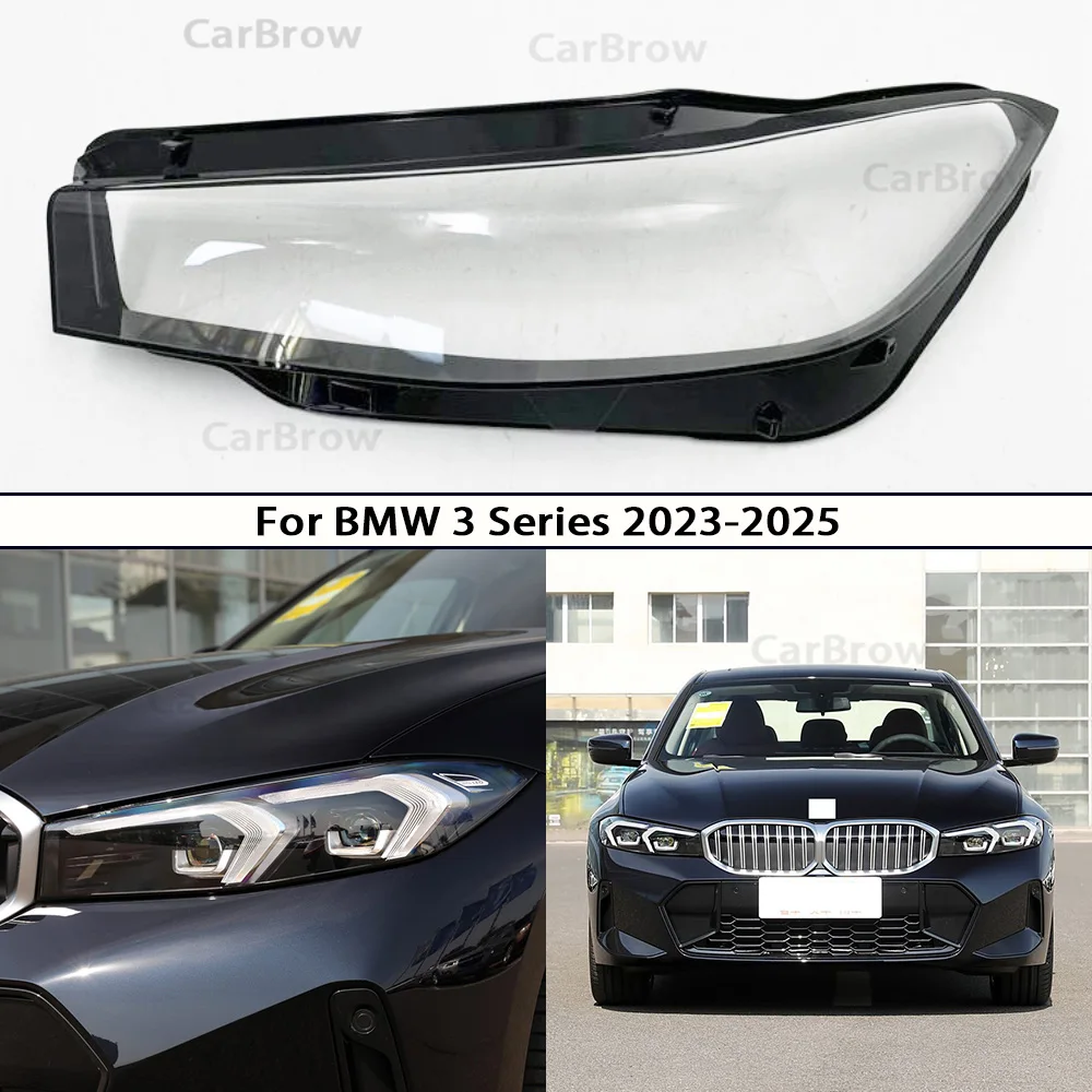 

Headlight Shade Lens Plexiglass Housing For BMW 3 Series G20/G28 2023 2024 Front Headlamp Cover Lampshade Lamp Shell Masks