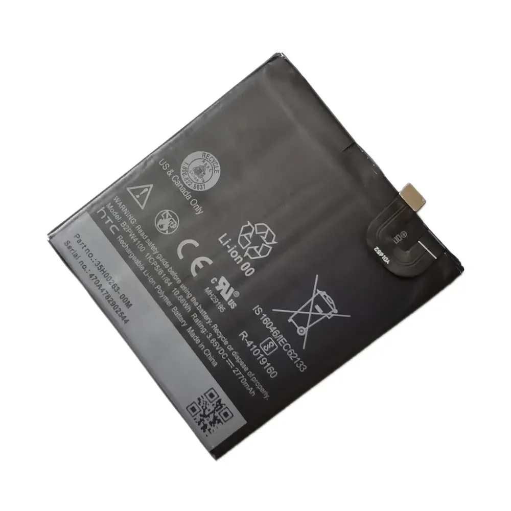 Batería de repuesto 100% Original para teléfono HTC, dispositivo B2PW4100 para Google Pixel Nexus S1, 2770mAh, entrega rápida