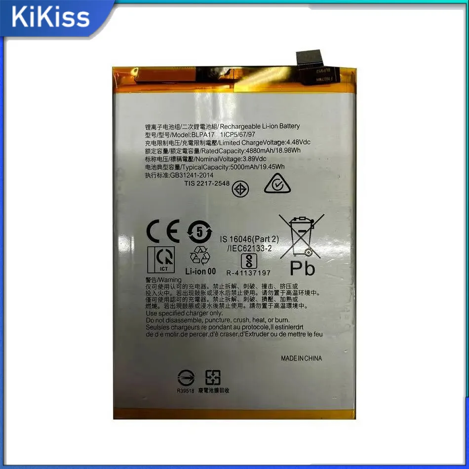 

High Capacity For Oppo Realme C53 C67 Nfc 4G C65 12X India Long Lasting Mobile Phone Battery 5000Mah BLPA17