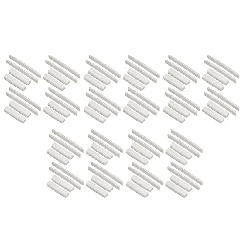 

HOES-40 Наборы из 80 штук: 6-струнные костяные седла и нуты для акустической гитары, изготовленные из натурального кости.