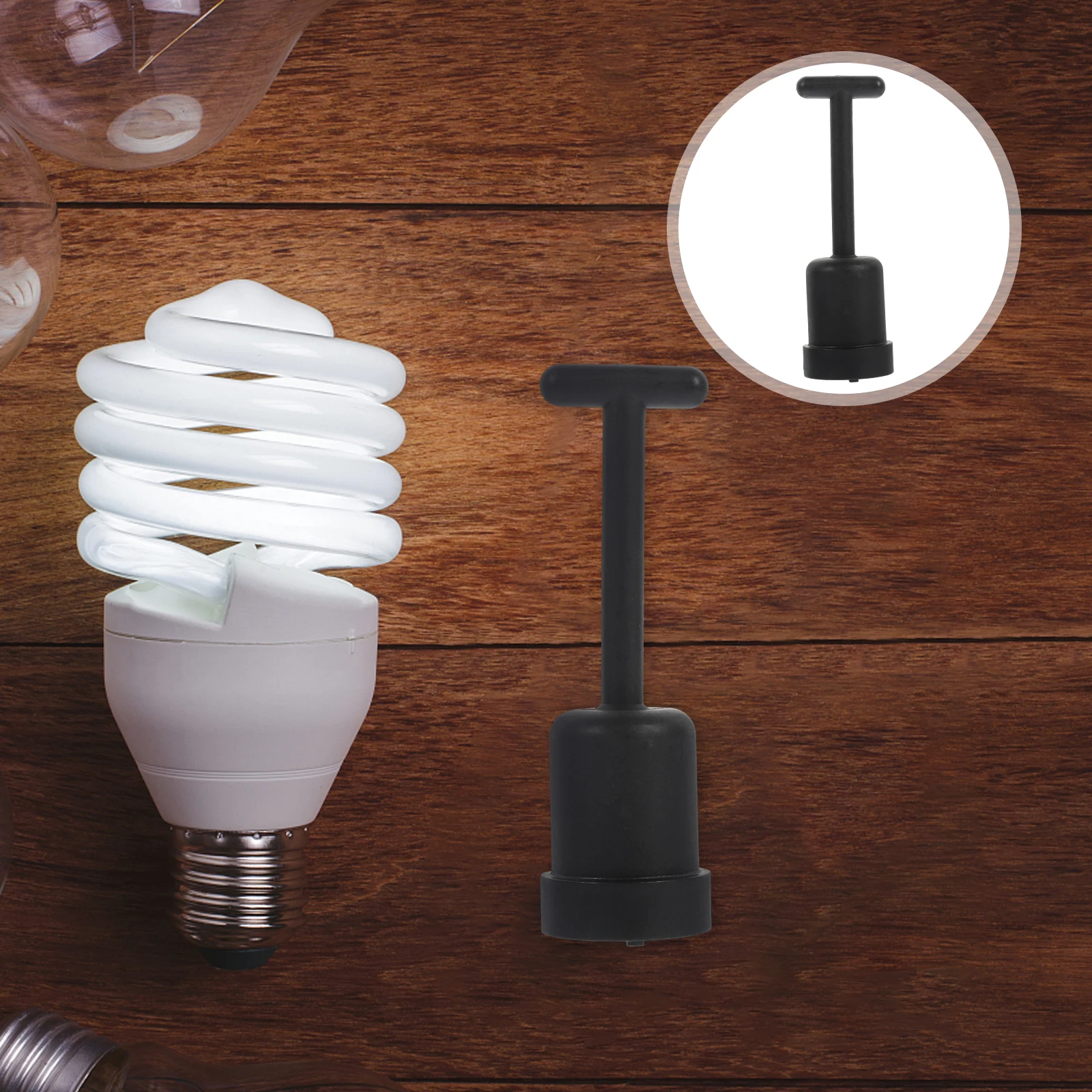 

6pcs Hex Socket Wrench Tool for Fixture Ring Removal Durable Plastic Electrician DIY Lamp Shade Holder Tools