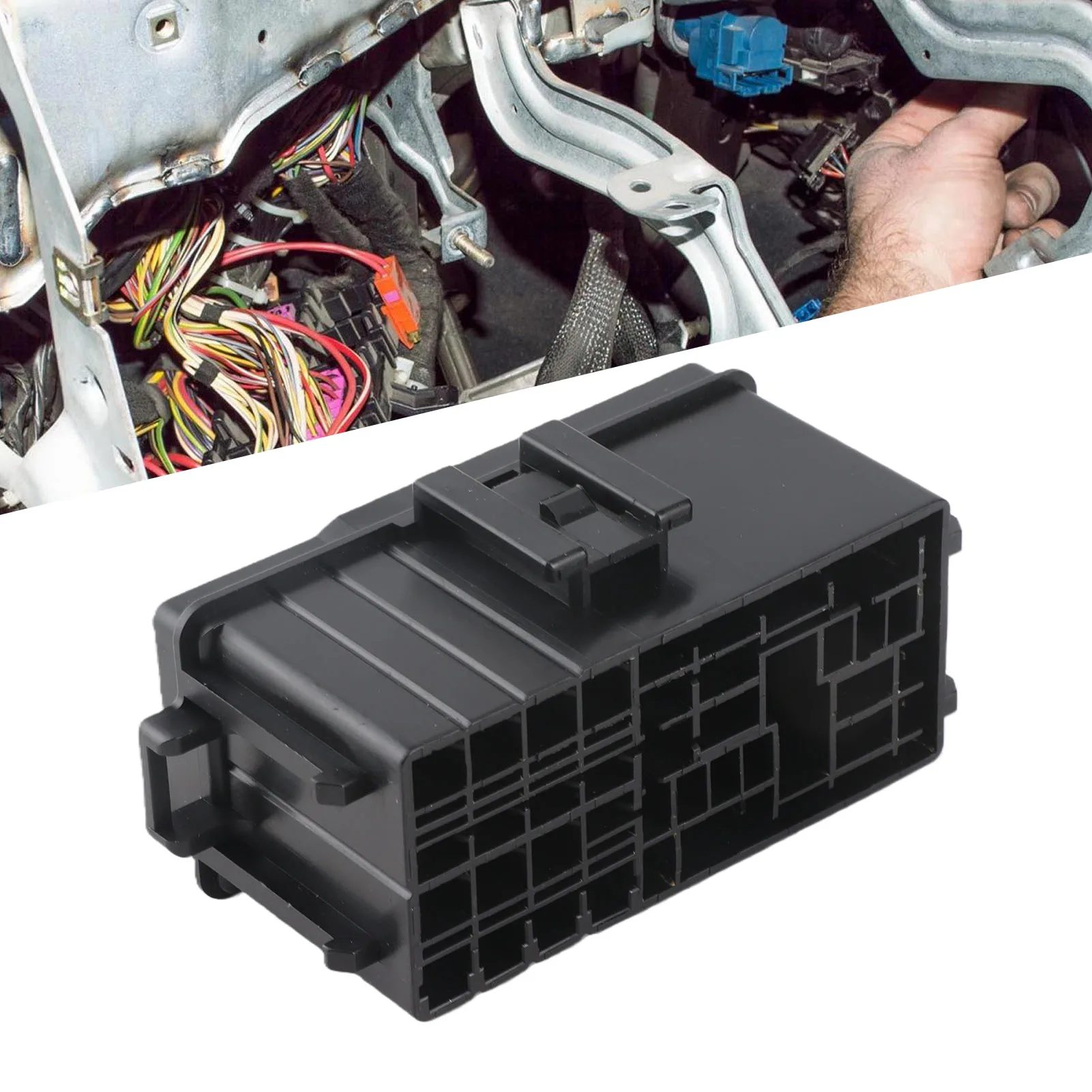 Fuse Relay Box with 2PCS 12VDC 30A 5 Pin Relays and 6PCS 5A 10A 20A Fuses Block for Car Boat
