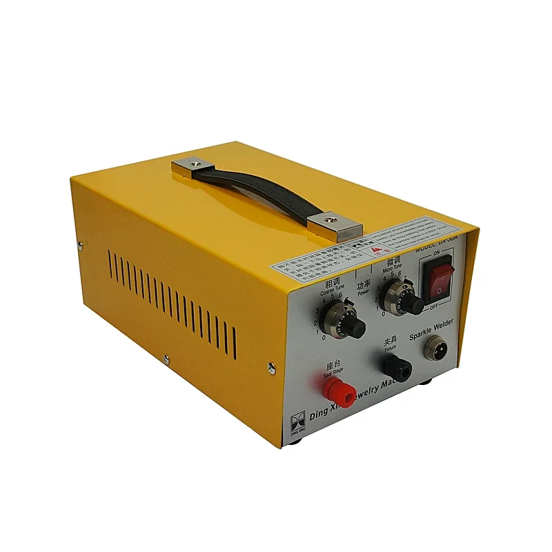 LY DX-30A Handheld Laser Spot Welder 220V 400W 30A Laser Welding Machine for Platinum Silver Gold Steel Welding