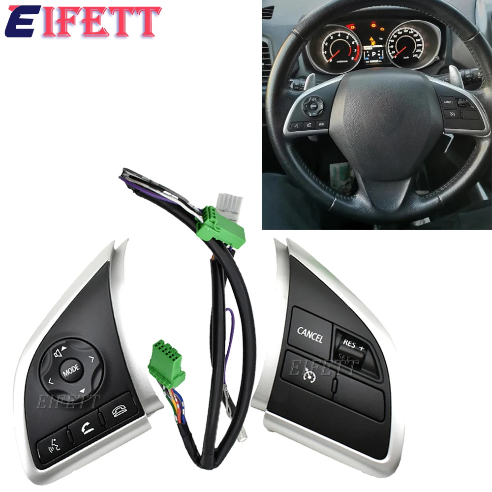 Áudio Interruptor de Cruise Control Rádio, Botão de volante para Outlander 3 2013-2019, Mitsubishi Eclipse Cross 2016 2017 2018