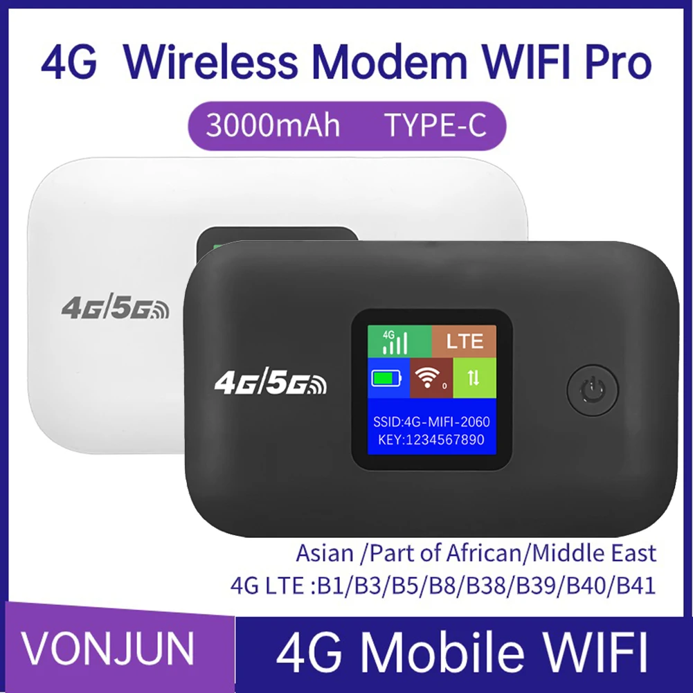 

A8 4G Lte Router Wireless Wifi Portable Modem 3000mAh Mini Outdoor Hotspot Pocket Mifi 150mbps with SIM Card Slot Repeater