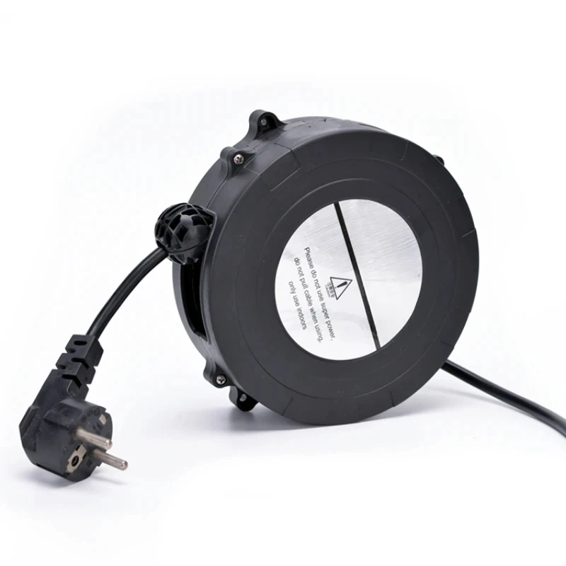 

3Pin 1-5MetersDrum Cord Reel Retractable With Customized Plug