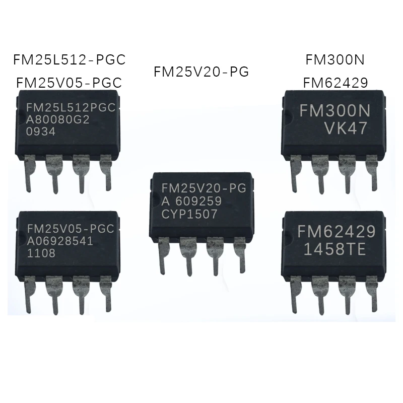 1PCS FM25V20-PG FM25V05-PGC FM25L512-PGC FM62429 FM300N