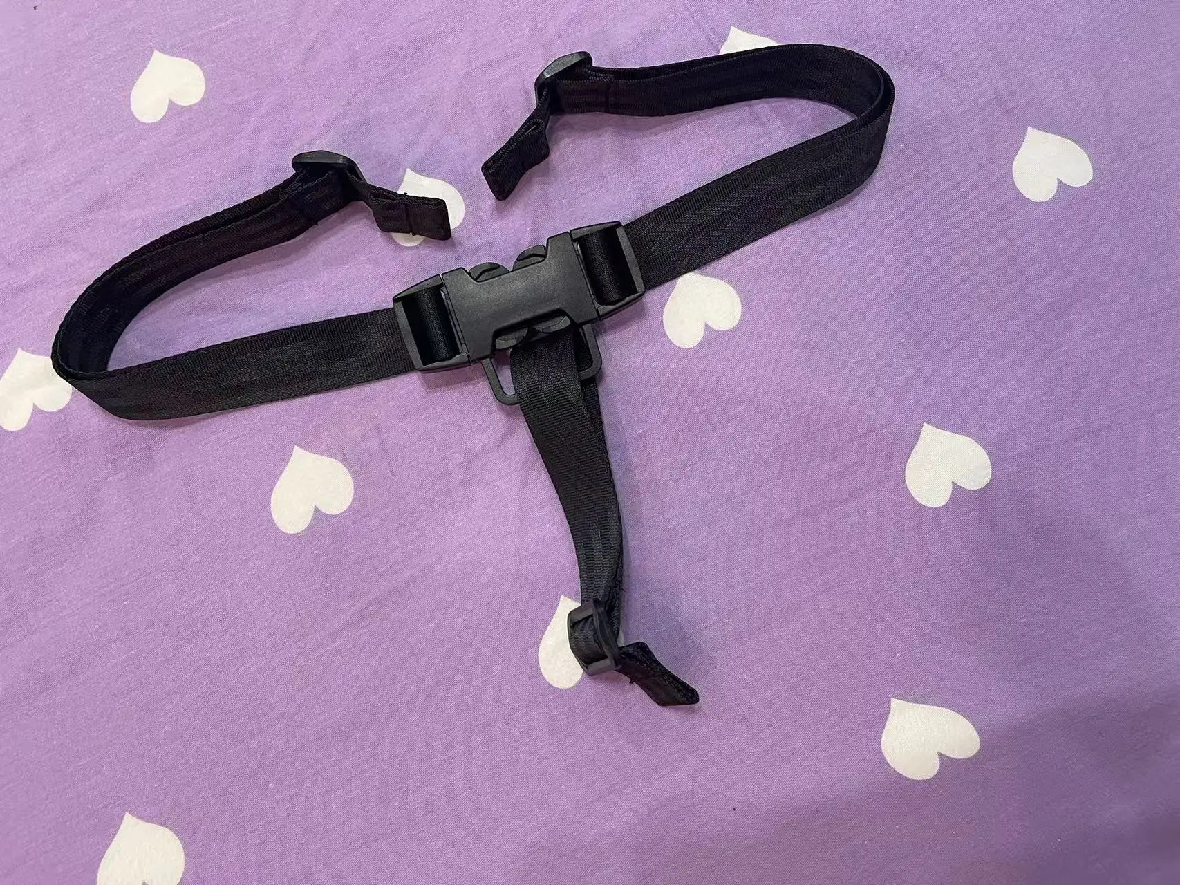 حزام أطفال مكون من 3 نقاط لكرسي كوسكو العالي وحزام بديل لكرسي طعام الأطفال وحزام الأمان