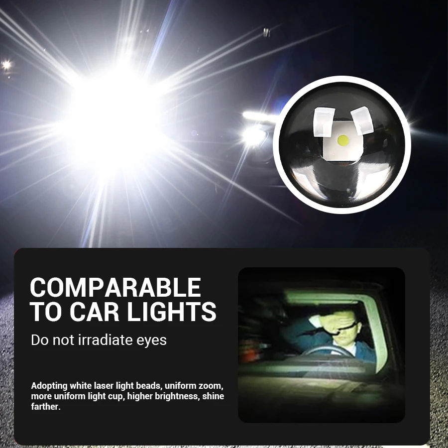 Linterna Led portátil, linterna con zoom recargable por USB, luz fuerte, lámpara táctica de 6 modos para acampar, pescar, linterna de emergencia