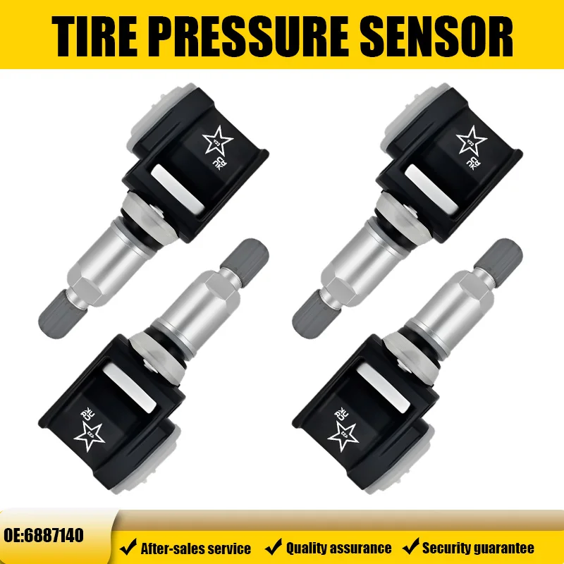 4 Stück Reifendrucksensoren TPMS 6887140 passend für BMW G20 G21 G01 G02 G05 G08 Alpina B3 kompatibel mit 36106887147 433 MHz