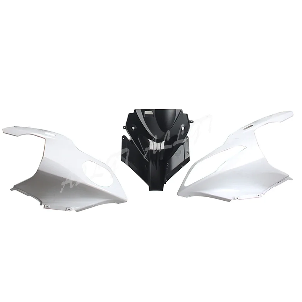 Motorcycle Headlight Lamp Assembly Unpainted Upper Front Cowl Nose Fairing Kit For BMW S1000RR 2009 2010 2011 2012 2013 2014