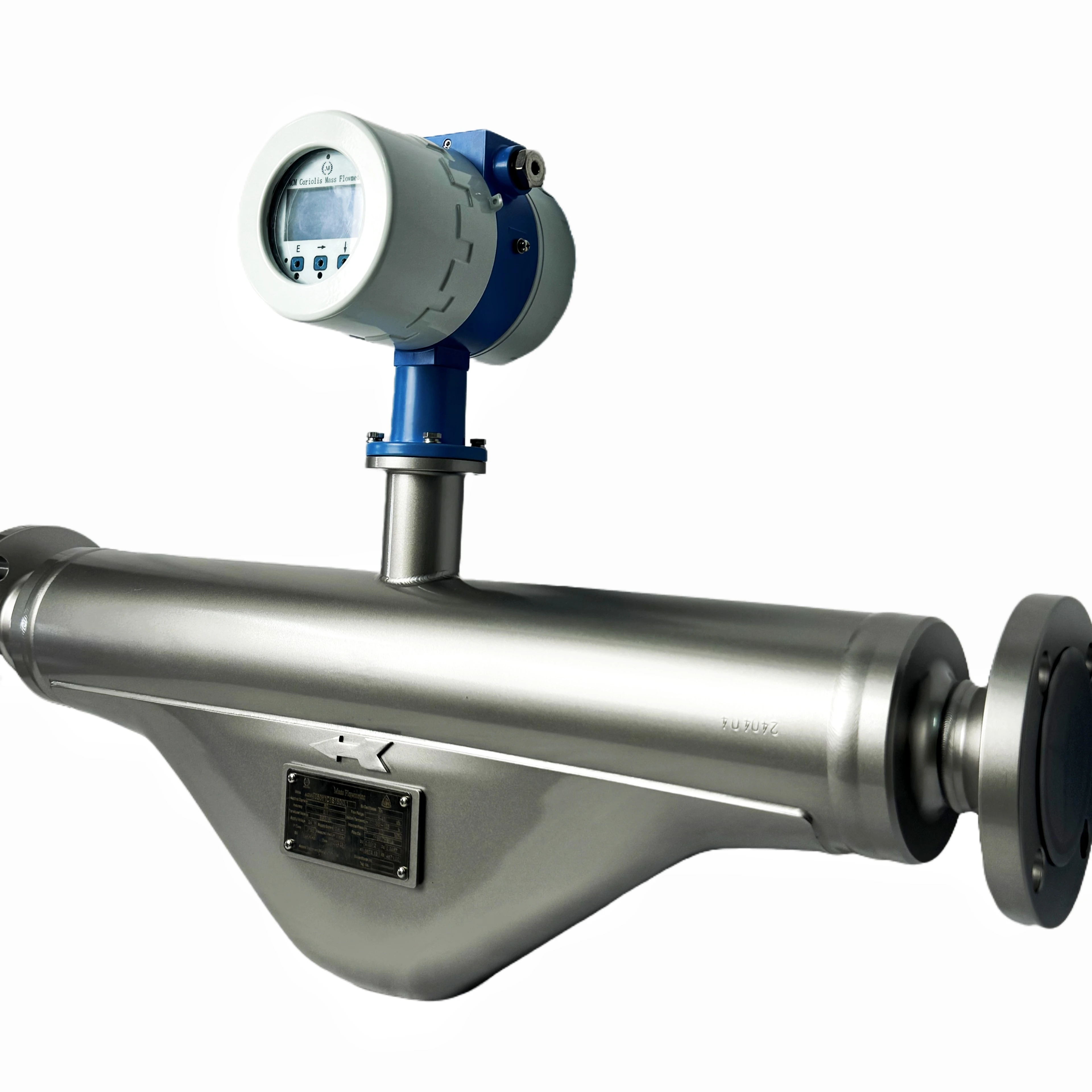Professional Digital Liquid Coriolis Mass Flow Meters High-Pressure Stainless Steel Mass Flow Meters for Water & Oil