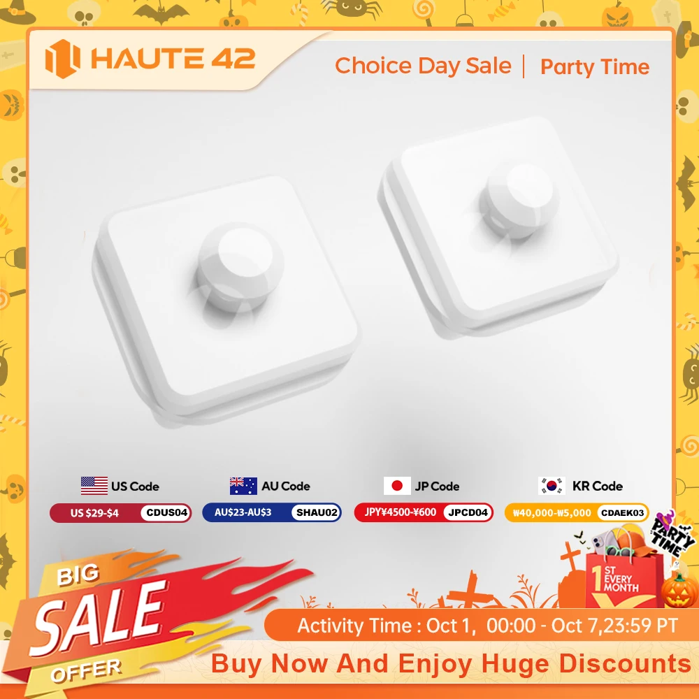 

Haute42 HauteBlock Switch Anti-Misclick Button Blocker For Hitbox Leverless Controller Compatible With Low Profile Switch Hitbox