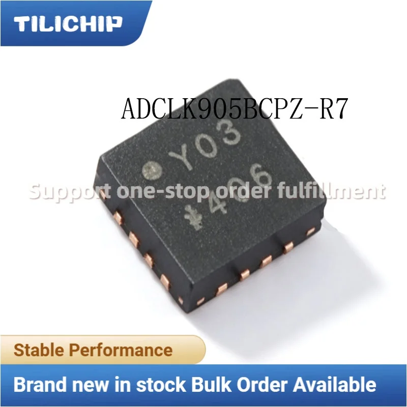 1PCS Brand new ADCLK905BCPZ-R7 LFCSP-16 packaged clock buffer/driver/distributor, brand new