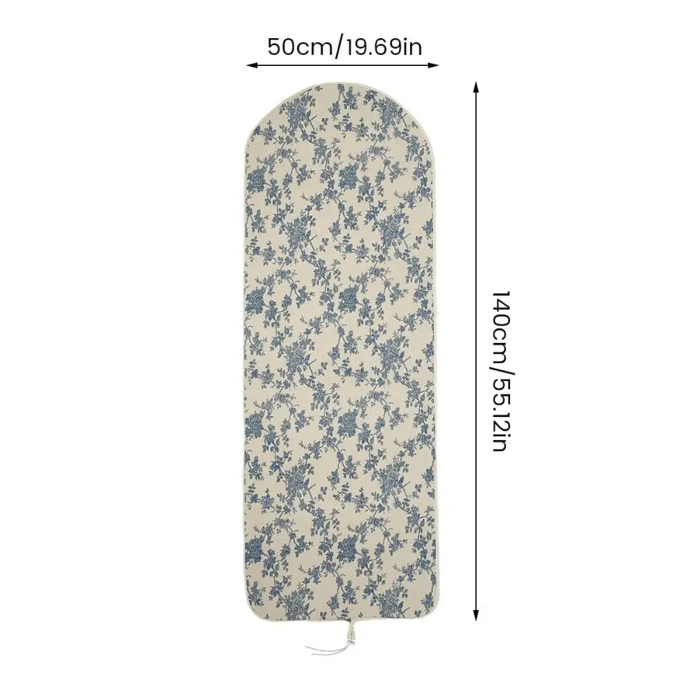 

Хлопковый чехол для гладильной доски, противоожоговый, с защитой от обрыва, с принтом, коврик для гладильной доски, очень толстый, нескользящий