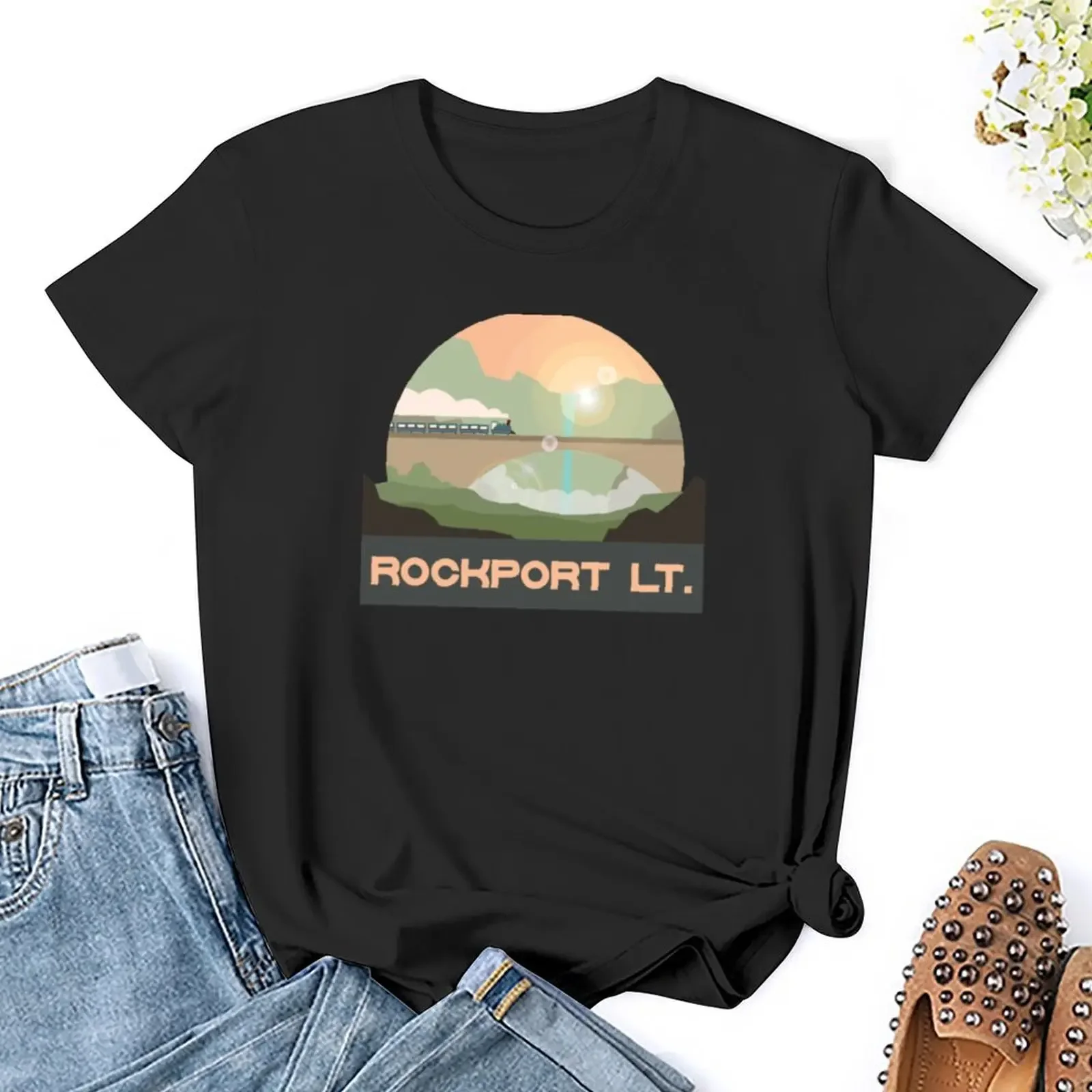 The Adventure Zone: Rockport Lt. T-Shirt quick-drying vintage Blouse Aesthetic clothing t shirts for Women loose fit