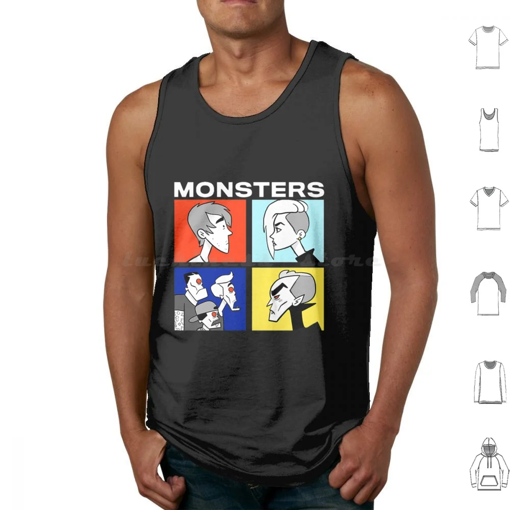 Monsters All Time Low Tank Tops Print Cotton Jimmy Buffett Margaritaville Palmes Parrothead Buffett Plage Jimmy