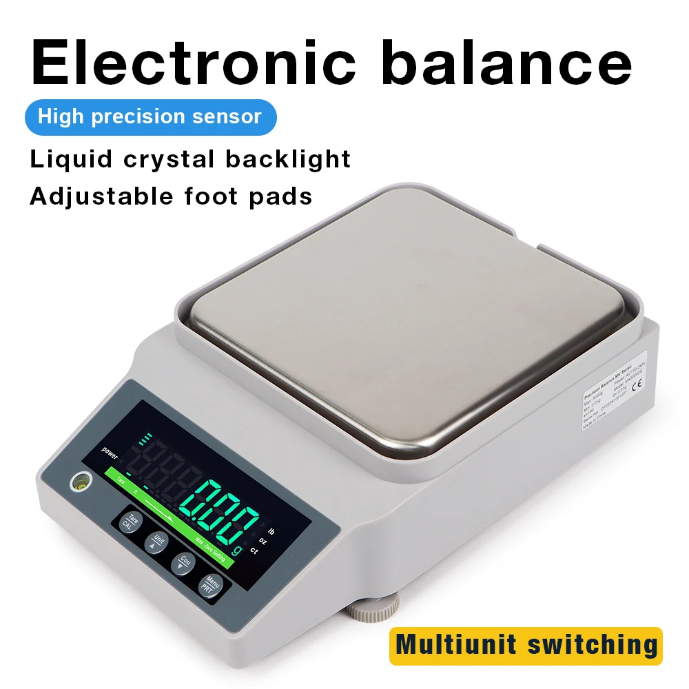 

1 кг/5 кг/10 кг/0,01 г/0,1 г прецизионные цифровые весы портативные мини-ювелирные изделия золотые лабораторные весы электронные весы