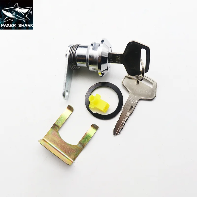 

For KOMATSU PC56 Cab Door Lock Assy Lock Cylinder PC56-7 External Internal Handle Lock Block Excavator