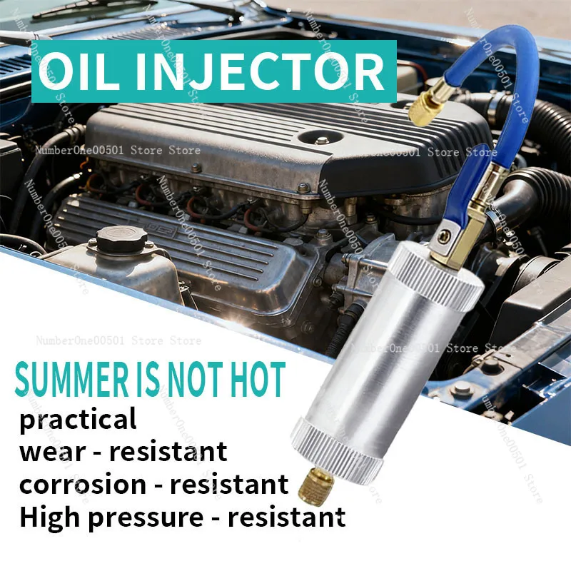 Suitable For Multi-refrigerant R134A/R12/R22 Air Conditioning Refrigeration Oil Injectors, Compressor Dye Injection Tools