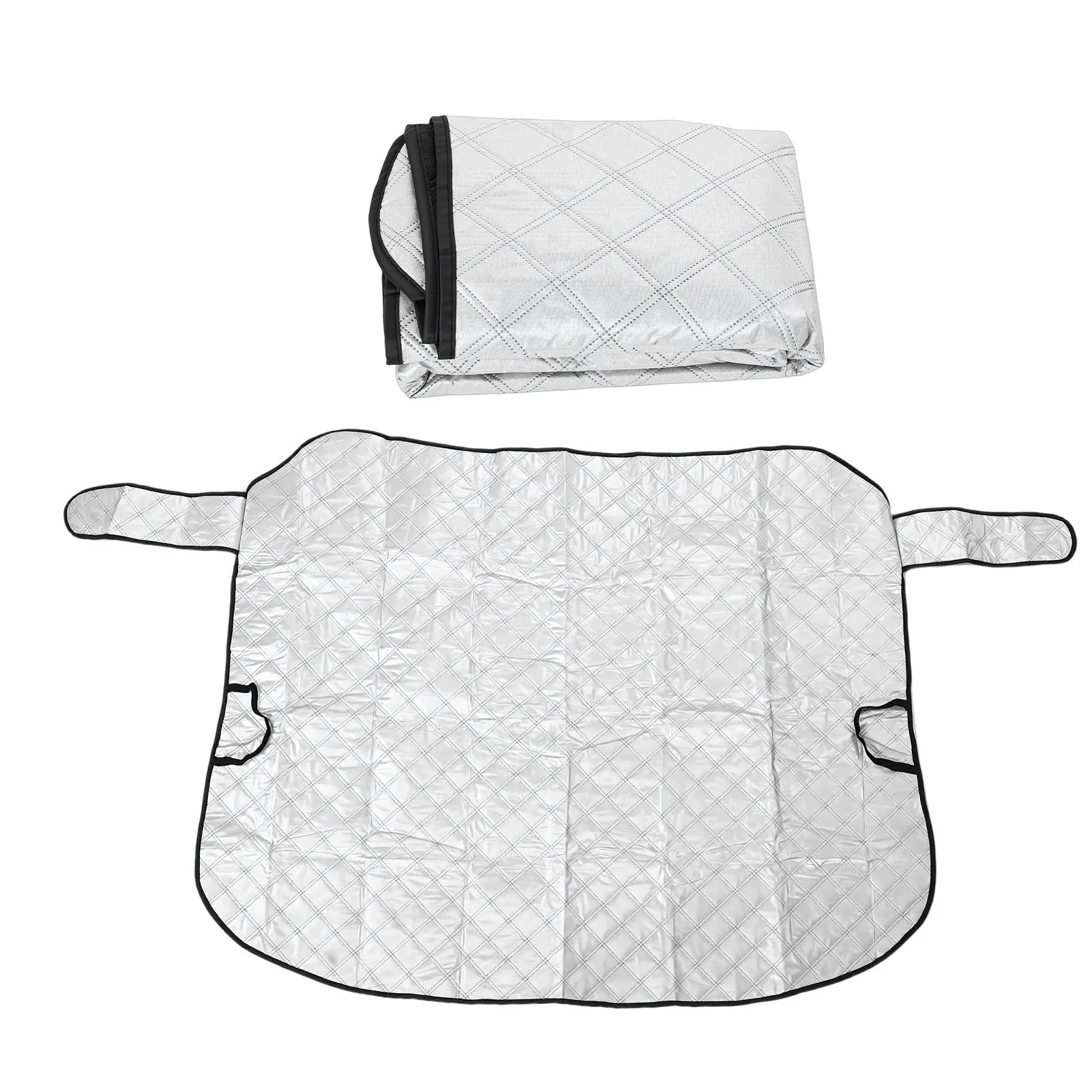 

Car Windscreen Snow Cover All Seasons Universal Weather Proof Windscreen Ice and Snow Cover with Magnetic Edge