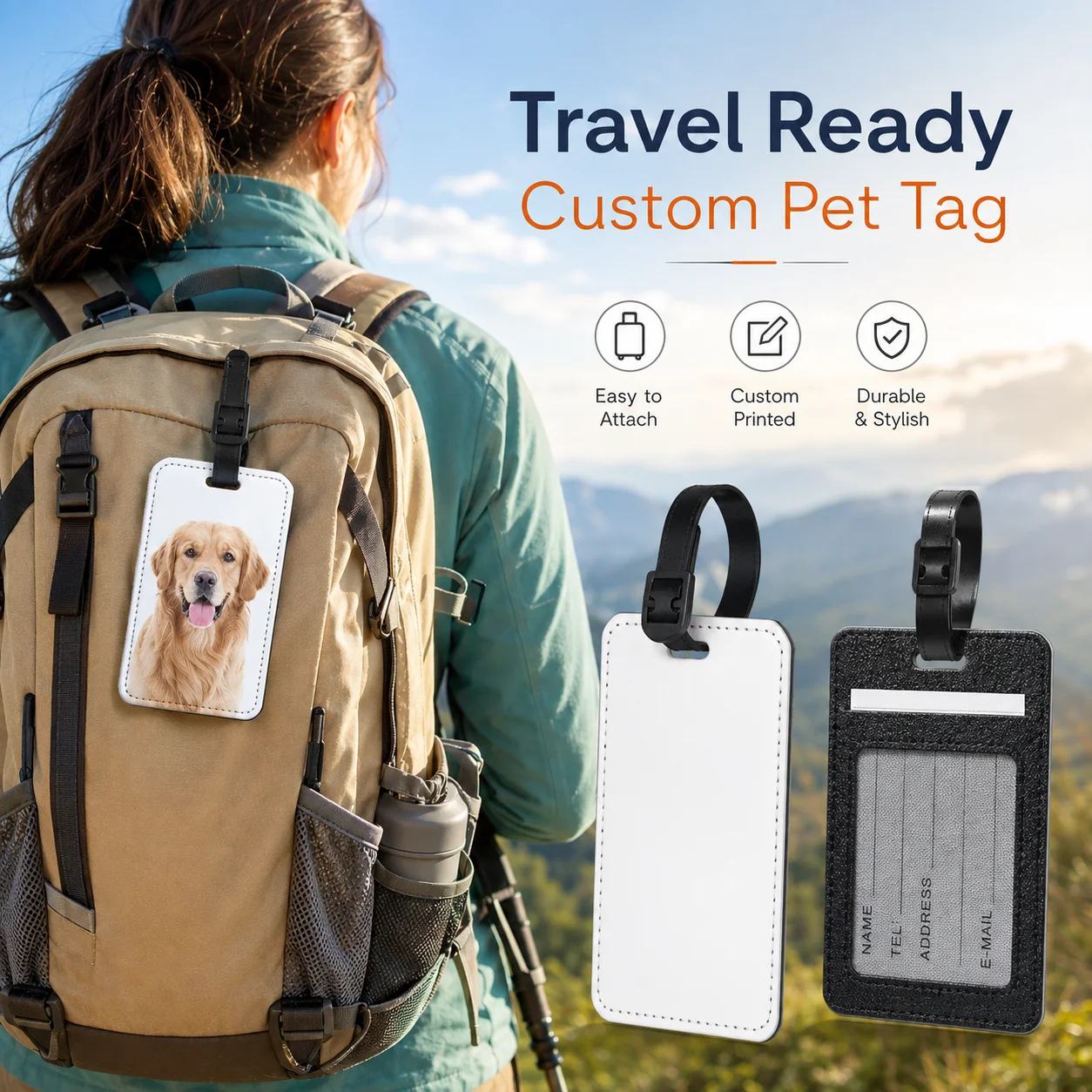 Персонализированная бирка для – обзор и цена Travel Accessories Personalised