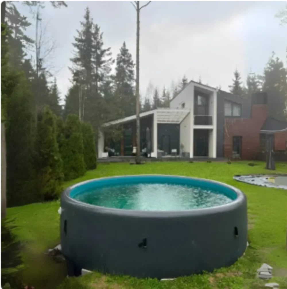 

Портативный надувной бассейн из материала Drop Stitch для детей и взрослых, прочный, большой, для плавания