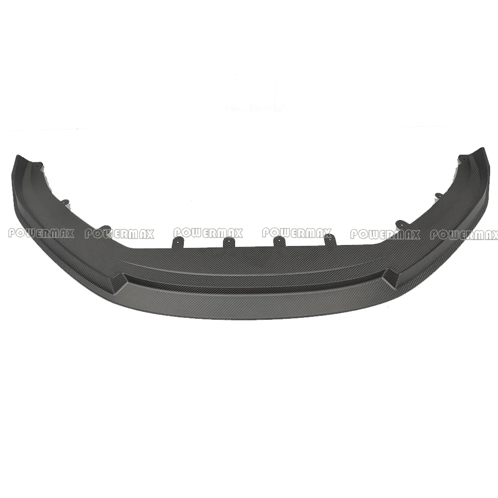 Car Part Dry Carbon Fiber Body Kit Front Bumper Lip for Lotus Emira 2021+