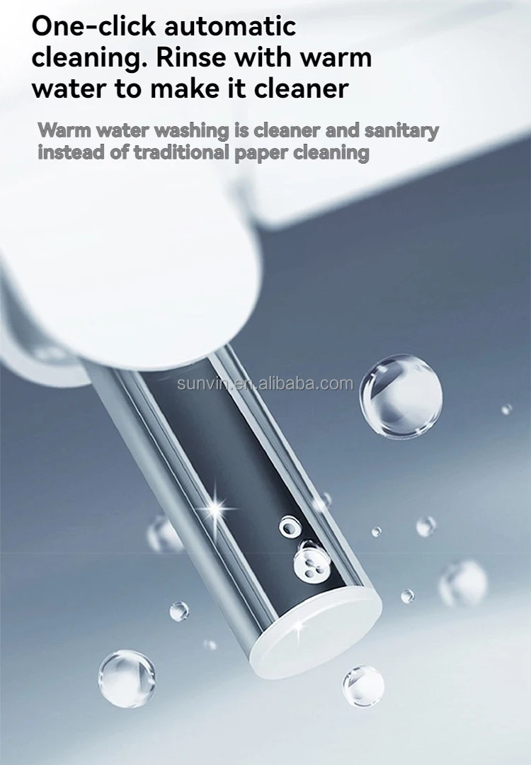 Bathroom Adjustable Water Pressure Bidet Seat Cover Smart Japanese Toilet Bidet Cold Water Electric Bidet Toilet Seat