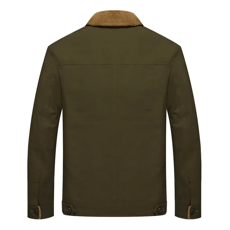 New Winter Men Down Jackets Fleece Warm Cotton Parkas Quality Male Large Size Thicker Chaquetas  and Coats Tooling Jackets 6XL