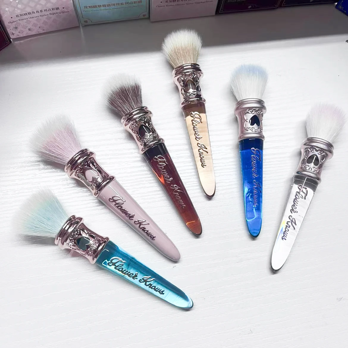 

Flower Knows Blush Brush Loose Powder Highlighter Brushes