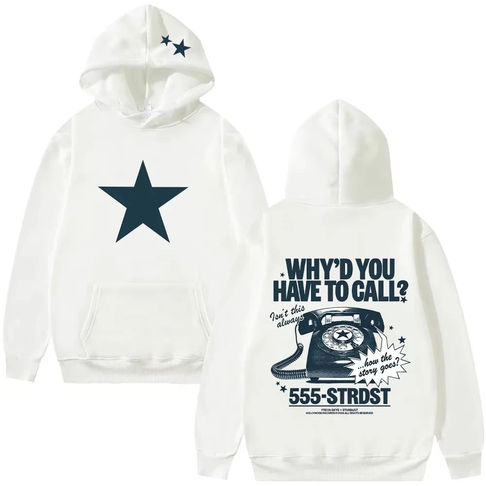 Freya Skye Hoodie Vintage Cartoon Print Hoodies Damen Herren Lässige Langarm-Kapuzenpullover High Street Y2K Streetwear – Detail 6